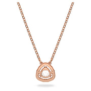 Swarovski Millenia Necklace, Trilliant Cut and Pavé Crystals in a Rose Gold Toned Setting, from the Millenia Collection