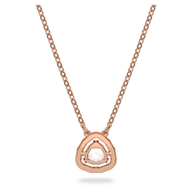 Swarovski Millenia Necklace, Trilliant Cut and Pavé Crystals in a Rose Gold Toned Setting, from the Millenia Collection