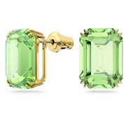 Swarovski Millenia Green Stud Earrings, Green Crystal Earrings in a Gold Tone Plated Setting, from the Millenia Collection